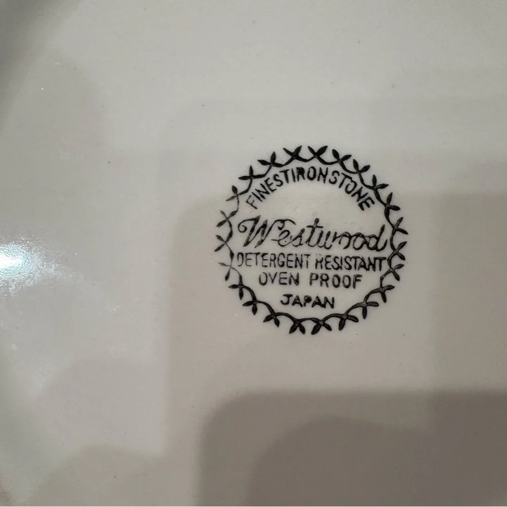 Westwood Finest Ironstone Hand Painted Vegetable Bowl